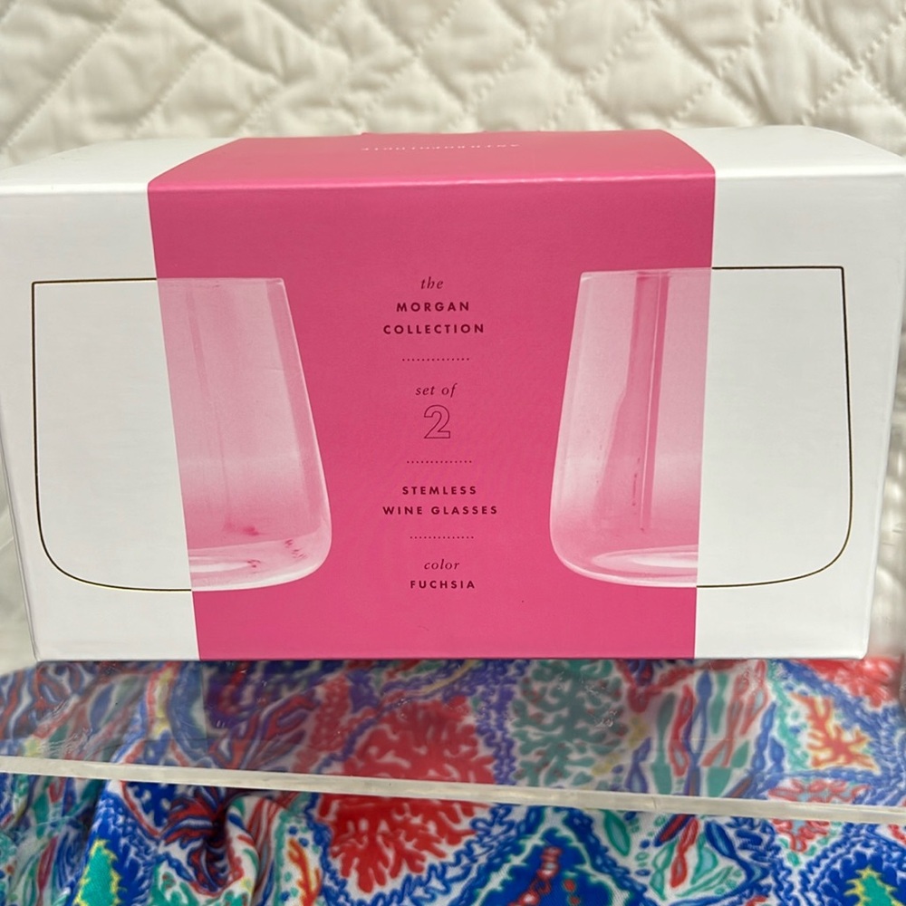 🌹🌹🌹Morgan  Stemless wine glasses